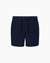 Onia Shorts Aus Einer Leinenmischung Mit Tunnelzug In Deep Navy