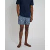 Onia Charles Printed 5 Swim Trunks In Deep Navy Multi