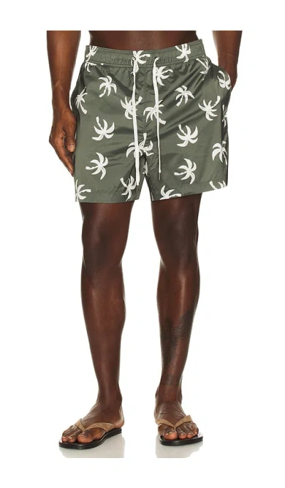 Onia Charles 5 Swim Trunk In Green