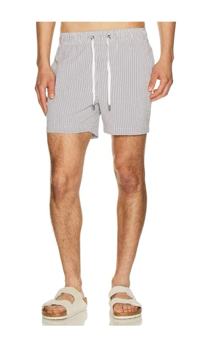 Onia Charles 5 Swim Trunk In Gray