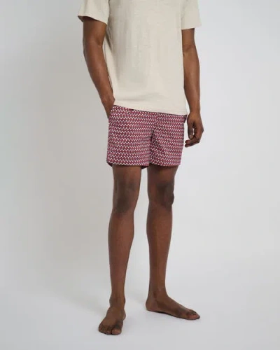 Onia Men's Charles Geometric Swim Trunks, 5" Inseam In Picante Multi