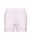 Onia Charles Swim Trunks 5 Powder Pink In Pink