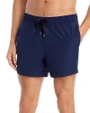 Onia Shorts Aus Einer Leinenmischung Mit Tunnelzug In Deep Navy