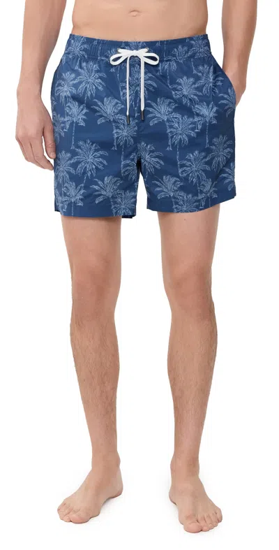 Onia Charles 5 Swim Trunks Tonal Blue