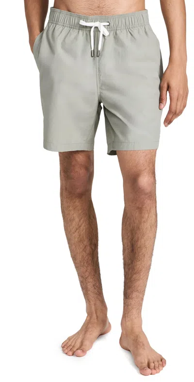 Onia Charles 7" Swim Trunks Sage