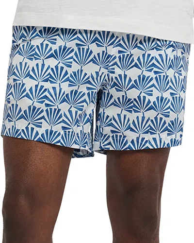 Onia Charles Printed 5 Swim Trunks In Dark Blue