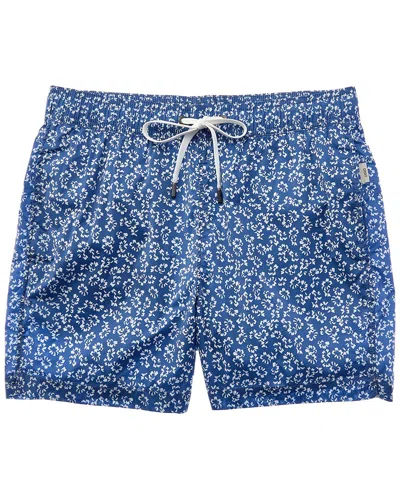 Onia Charles Swim Trunk In Blue