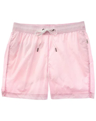 Onia Charles Swim Trunk In Pink