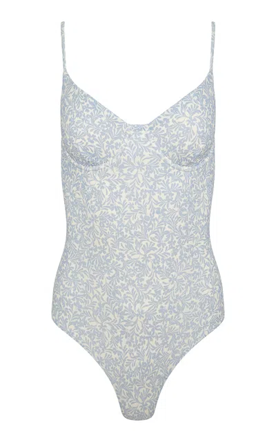Onia Chelsea Swimsuit In Blue