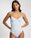 Onia Chelsea Underwire One-piece In Gray