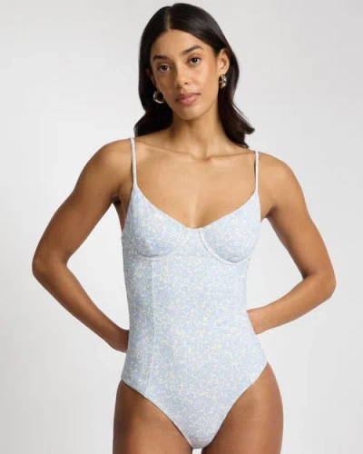 Onia Chelsea Underwire One-piece In Gray