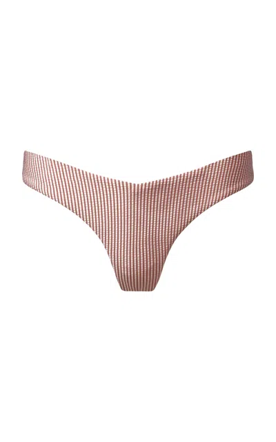 Onia Chiara Bikini Bottom In Brown