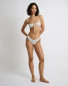 Onia Chiara Bikini Bottom In White Multi