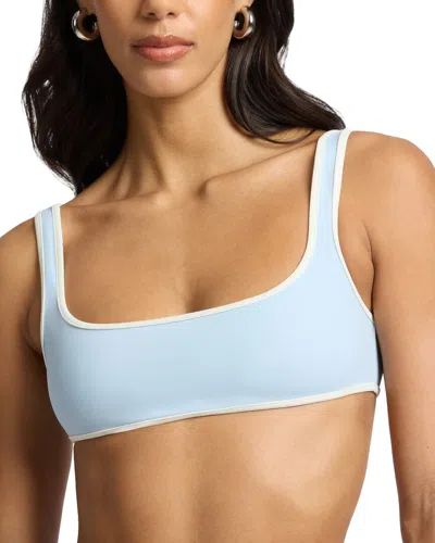 Onia Claire Bikini Top In White