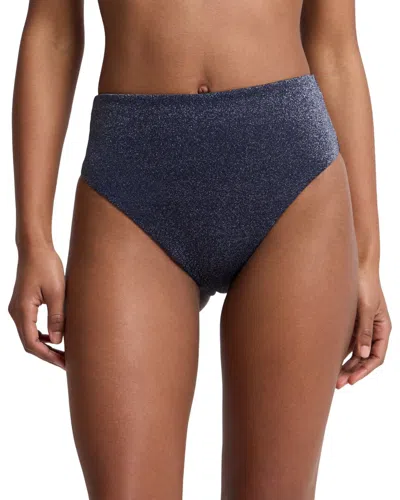 Onia Clara High-rise Bikini Bottom In Transparent