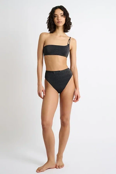 Onia Clara High Waist Bikini Bottom In Black, Women's At Urban Outfitters