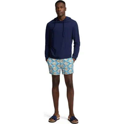 Onia Classic Charles 4" Swim Trunk In Blue