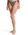 Onia Cleo String-tie Bikini Bottom In Black