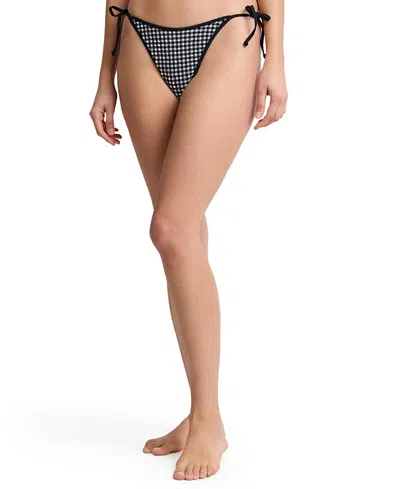 Onia Cleo String-tie Bikini Bottom In Black