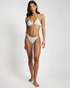 Onia Cleo String-tie Bikini Bottom In White