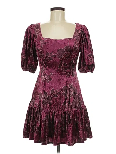 Pre-owned Onia Cocktail Dress In Burgundy