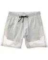 Onia Comfort Lined Swim Trunk Short In Gray