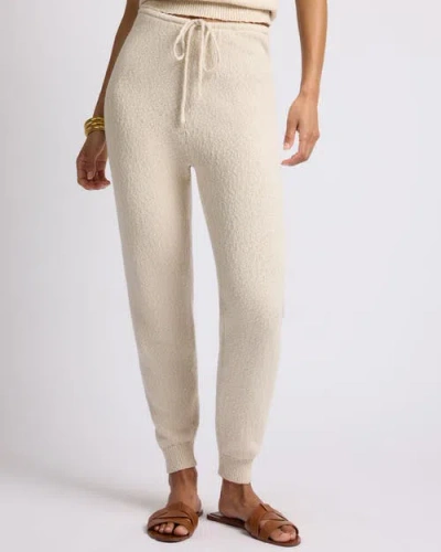 Onia Cotton Boucle Jogger In Neutral