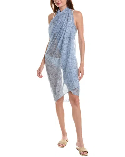 Onia Cotton Chiffon Pareo In Blue