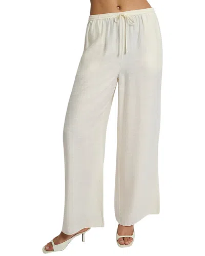 Onia Crinkle Wide Leg Drawstring Pant In Neutral