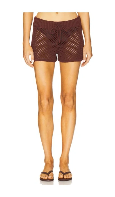ONIA CROCHET KNIT MICRO SHORT