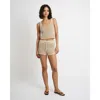 Shop Onia Crochet Knit Micro Short In Sandshell