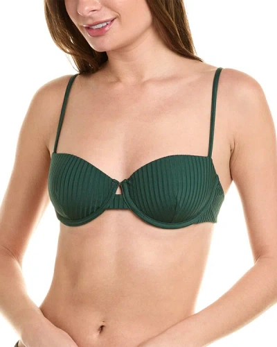 Onia Dalia Bikini Top In Green