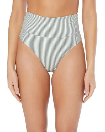 Onia Emelia Bikini Bottom In Grey Green