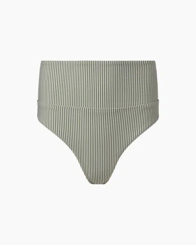 Onia Emelia Bikini Bottom In Sea Spray/white