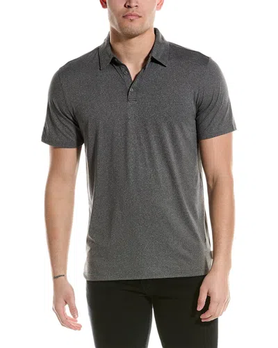 Onia Everyday Polo Shirt In Gray