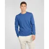 Onia Extra Fine Merino Wool Crewneck Sweater In Blue