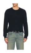 Onia Featherweight Cashmere Sweater In Black