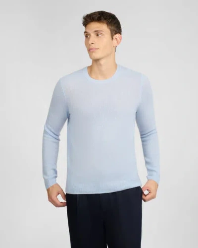 Onia Featherweight Cashmere Sweater In Blue