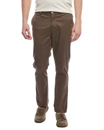 Onia Flat Front Stretch Chino In Brown