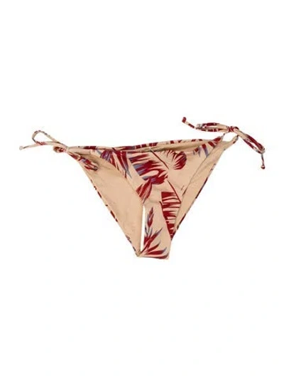 Pre-owned Onia Floral Print Bottoms W/ Tags In Multi