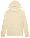 Onia Garment Dye French Terry Pullover Hoodie In Yellow
