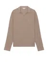 Onia Gauze Popover Shirt In Brown