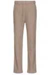 Onia Gauze Pull On Pant In Brown