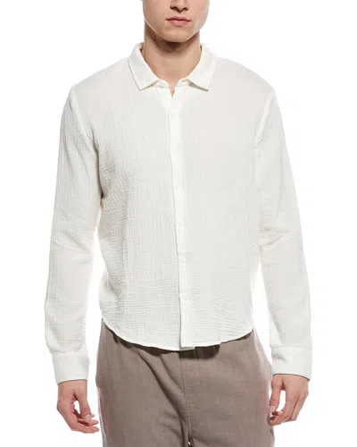 Onia Gauze Shirt In White