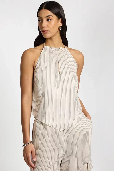 Onia Handkerchief Top In Cream/black, Women's At Urban Outfitters In Multi