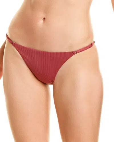 Onia Hannah Bikini Bottom In Brown