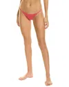 Onia Hannah Bikini Bottom In Red