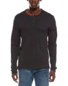 Onia Heavyweight Slub Henley In Gray