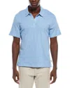 Onia Heavyweight Slub Polo Shirt In Blue