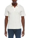 Onia Heavyweight Slub Polo Shirt In White